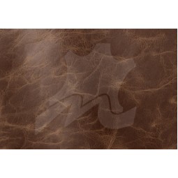 Кожа мебельная TUSCANIA коричневый BROWN виски 0,8-1,0 Италия